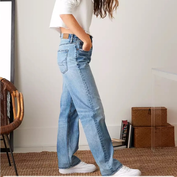 American Eagle Baggy Jean size 8 regular - Picture 12 of 13